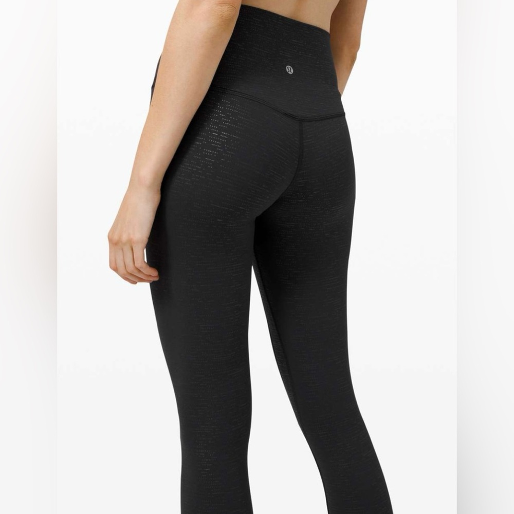 Align Tight Ll. 25”. Code Emboss Black. Euc!! - image 3